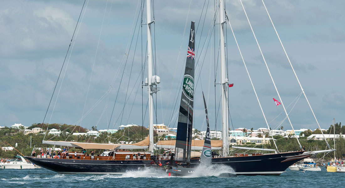 America's Cup Superyacht Program Bermuda megayachts