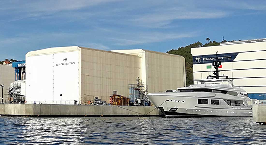 Baglietto megayacht shipyard