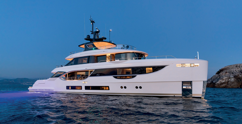 the Benetti Oasis 34M yacht Ubiquitous