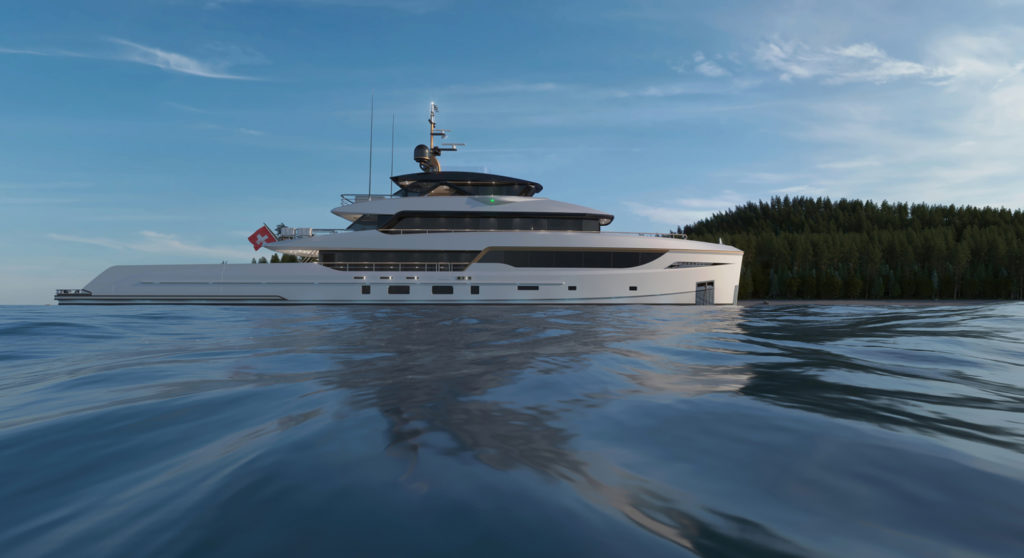 the Bering B165 yacht is an explorer