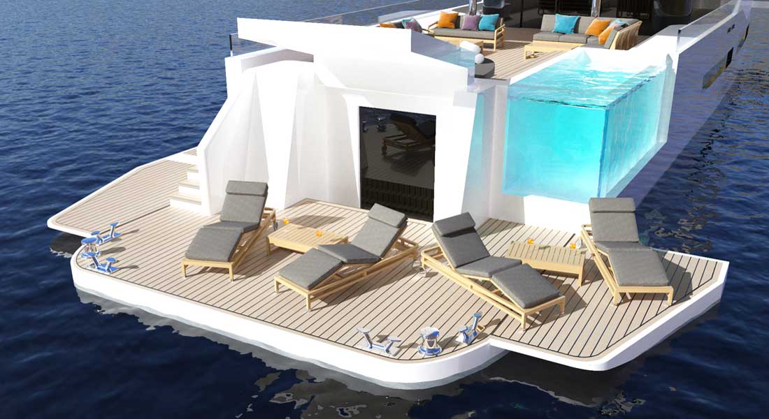 Diana Yacht Design's Zenith yacht concept for superyacht owners