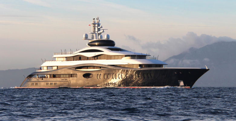 the Feadship yacht Launchpad in Gibraltar