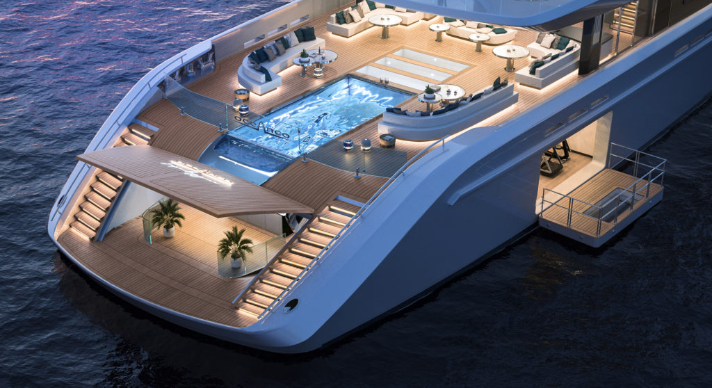Hot Lab Superlegeera 80 yacht concept