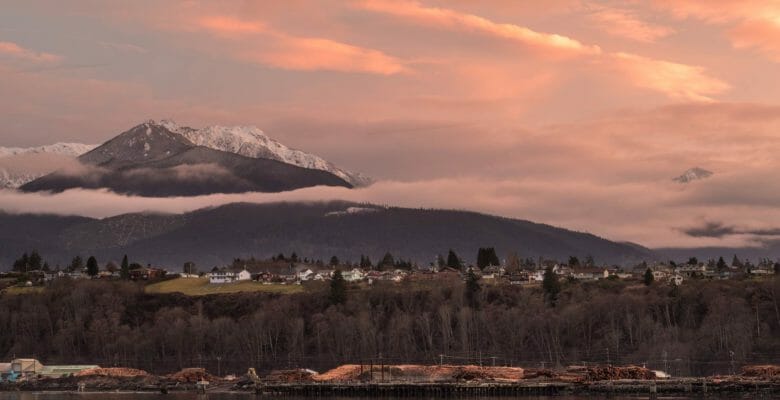 Port Angeles is perfect for superyachts to stop and explore