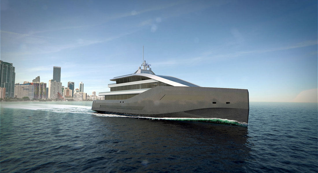 Rolls Royce LNG superyacht concepts