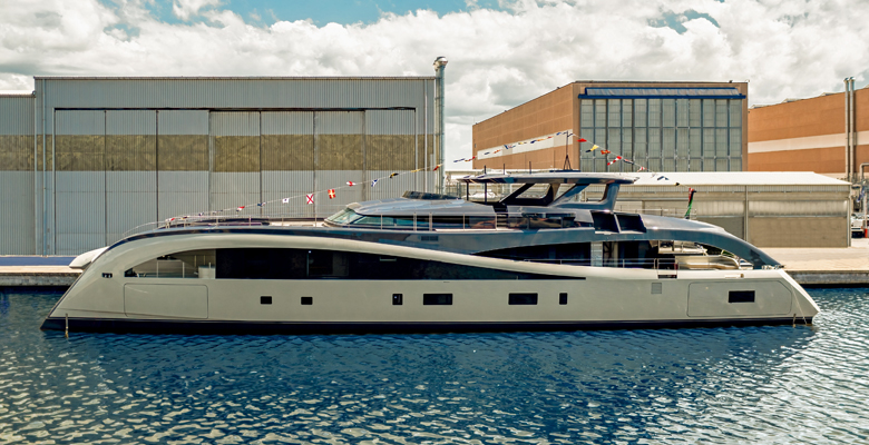 the yacht Seawolf X