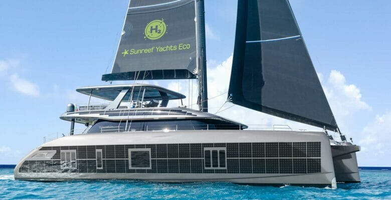 Sunreef 80 Eco Hydrogen yacht in build