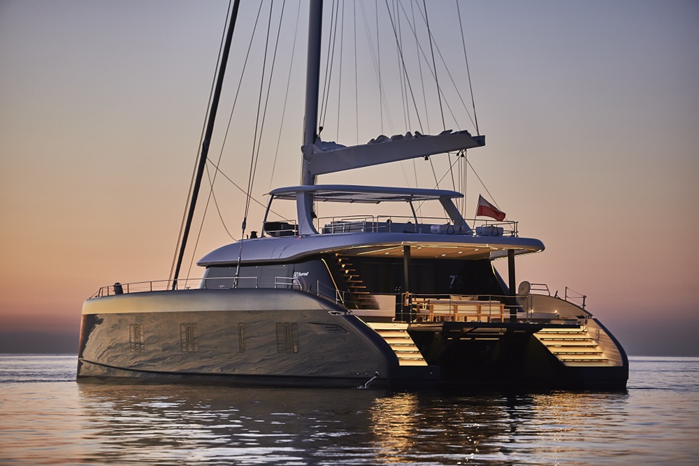 Sunreef 80 megayacht sailing catamaran