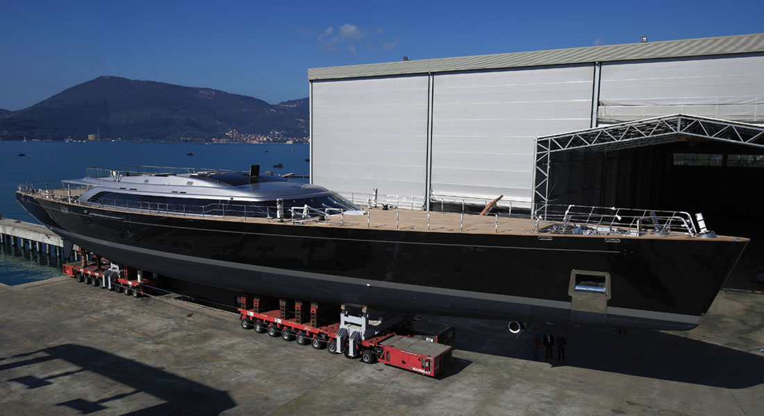 Sybaris Perini Navi launch