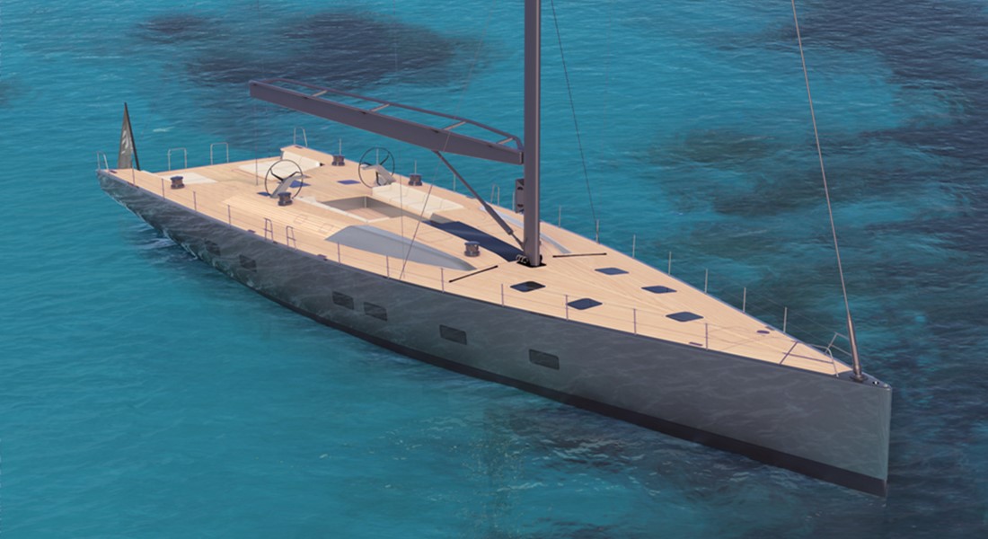 a Wally 101 sailing superyacht is coming in 2023