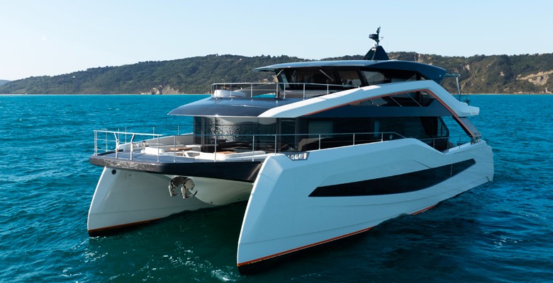 the first WiderCat 92 yacht